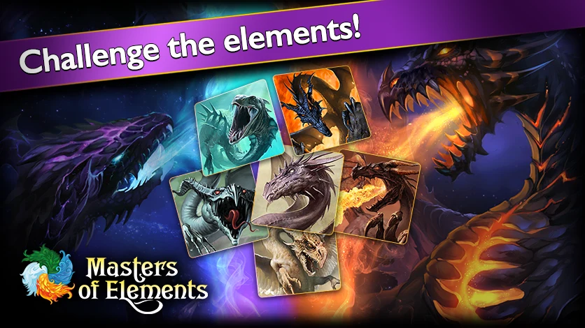Masters of Elements－Online CCG screenshot